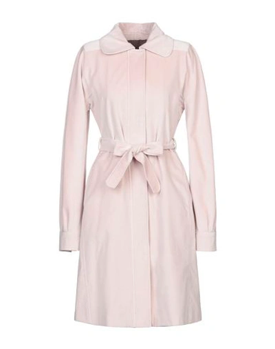 Alberta Ferretti Coat In Light Pink