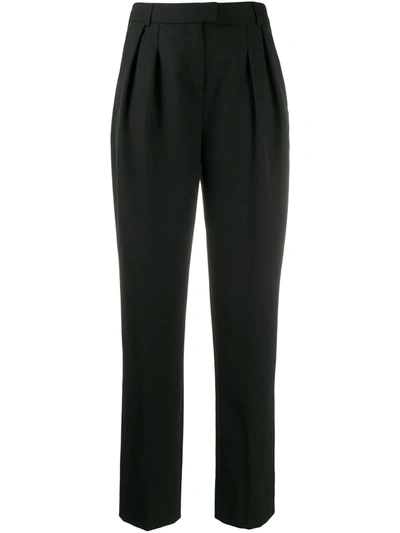 Karl Lagerfeld Karl X Carine Tailored Trousers In Black