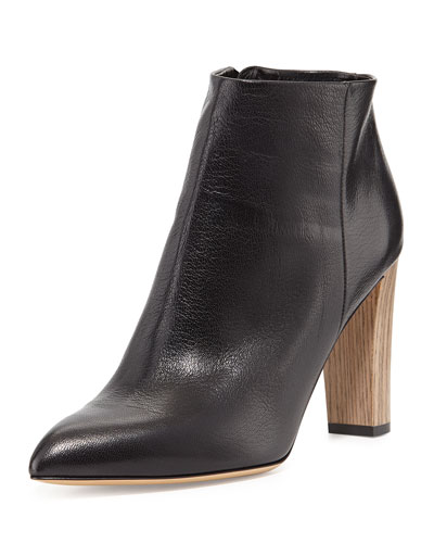 Kate Spade Nita Leather Ankle Boot In Klack | ModeSens