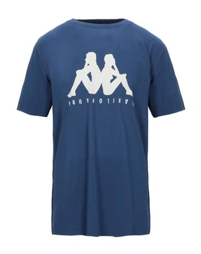 Kappa T-shirts In Dark Blue
