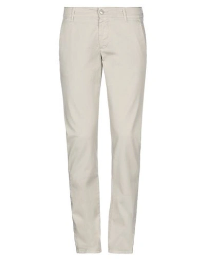 Grey Daniele Alessandrini Pants In Beige