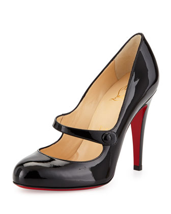christian louboutin mary jane pumps