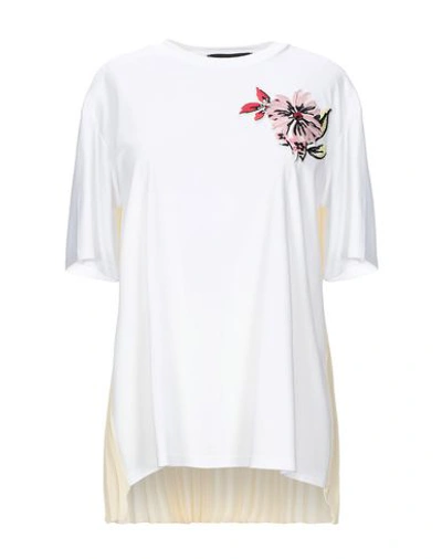 Sportmax Code T-shirts In White