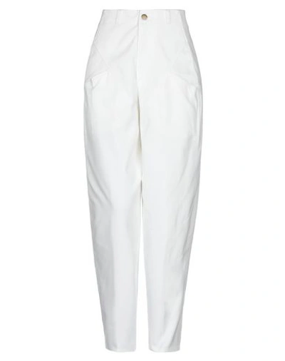 Philosophy Di Lorenzo Serafini Pants In White