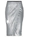 8pm Midi Skirts In Silver