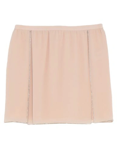 Chloé Mini Skirts In Light Pink