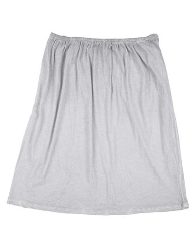 Humanoid Midi Skirts In Light Grey