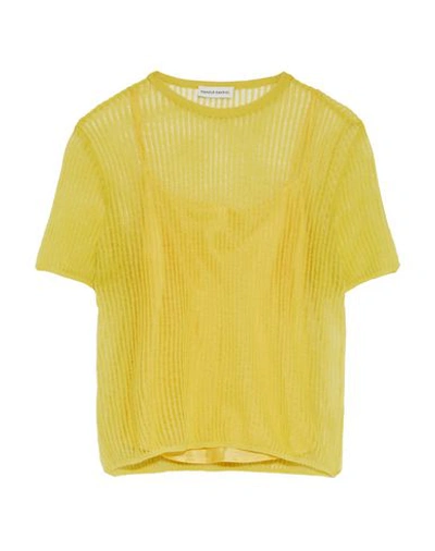 Mansur Gavriel Sweaters In Yellow