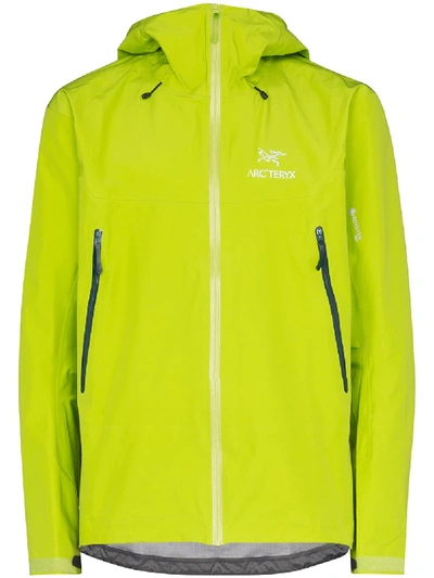 Arc'teryx Beta Lt Hooded Jacket In Green