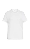 Cotton Citizen Womens White Roundneck Cotton-jersey T-shirt Xs In Vintage Light Grey