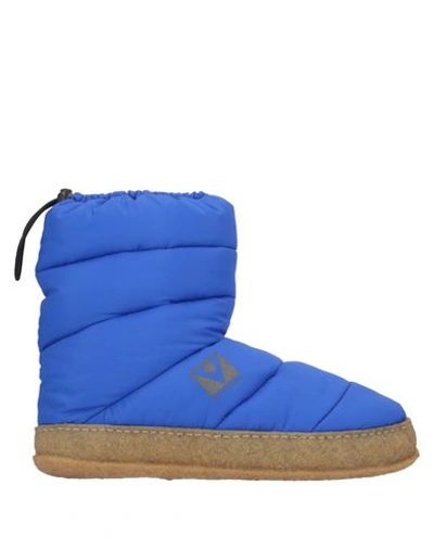 Maison Margiela Boots In Bright Blue