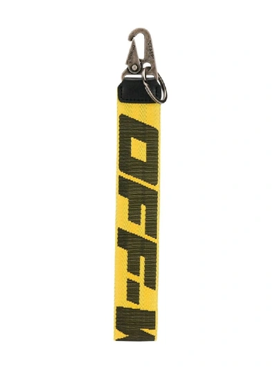 Off-white Industrial Keyring In Giallo