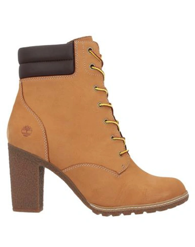 Timberland Ankle Boot In Camel