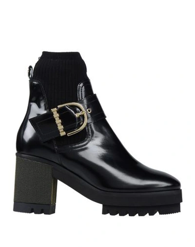 Cesare Paciotti 4us Ankle Boots In Black