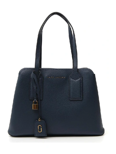Marc Jacobs Editor Tote Bag In Navy