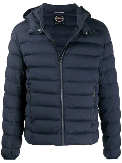 Colmar Quilted Down Puffer Jacket In Blue