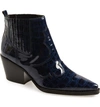 Sam Edelman Women's Winona Booties In Baltic Navy Leather