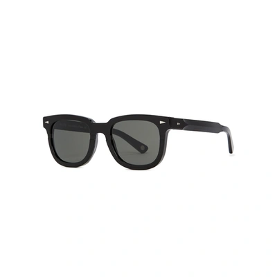 Ahlem Square De Temple Wayfarer-style Sunglasses In Black