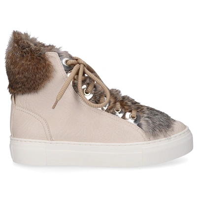 Agl Attilio Giusti Leombruni High-top Sneakers D925549 In Beige