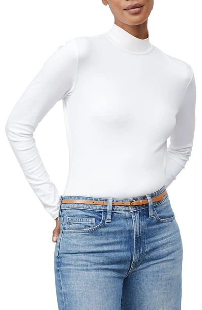 Lafayette 148 Plus-size Brushed Italian Cotton Emma Top In White