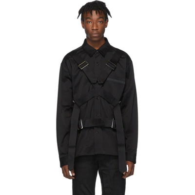 Mastermind Japan Mastermind World Black Parachute Shirt In 2 Black