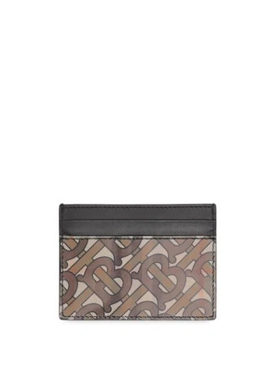 Burberry 3d Print Sandon Cardholder In Black,beige,red