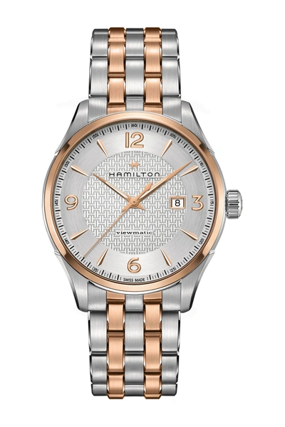 Hamilton Jazzmaster Viewmatic Auto Watch, 44mm In Silver