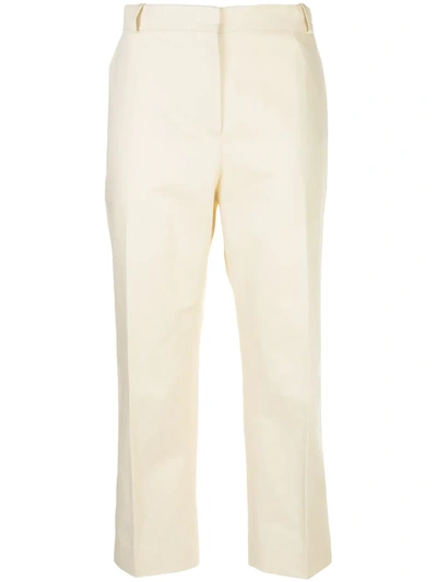 Marni Cropped Trousers In White