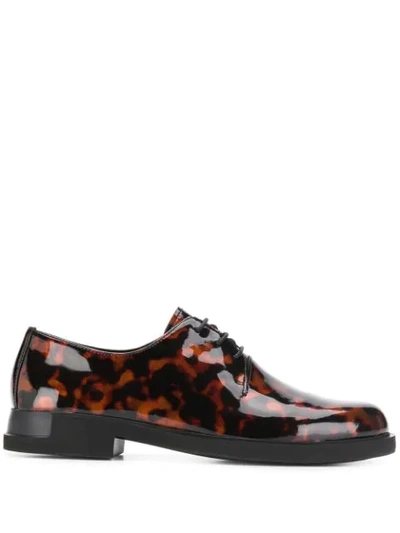 Camper Iman Lace-up Shoes In Multicolor Leather