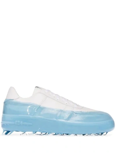 424 Two-tone Dipped Low-top Sneakers In White