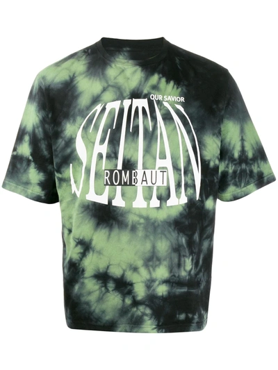 Rombaut Seitan Tie-dye T-shirt In Green