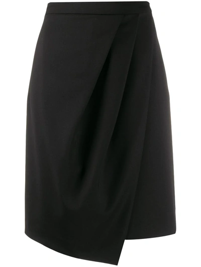 Karl Lagerfeld Karl X Carine Tulip Skirt In Black