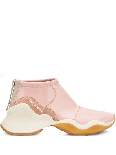 Fendi Ffluid High-top Trainers In Pink