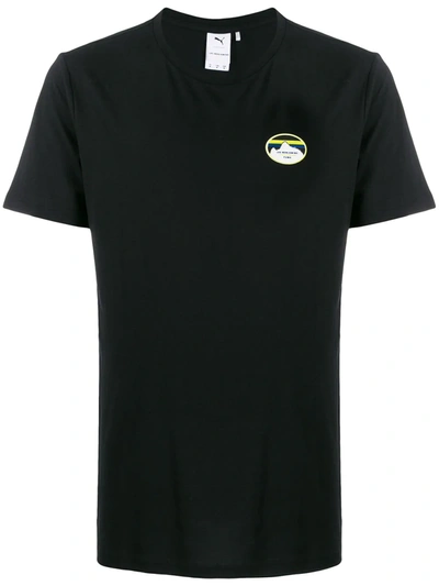 Puma X Les Benjamins Short Sleeve T-shirt In Black
