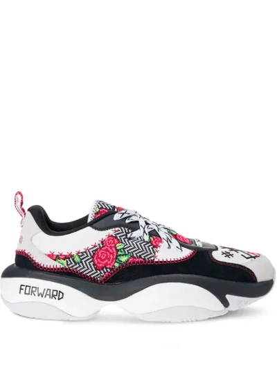 Puma X Jahnkoy Alteration Sneakers In White