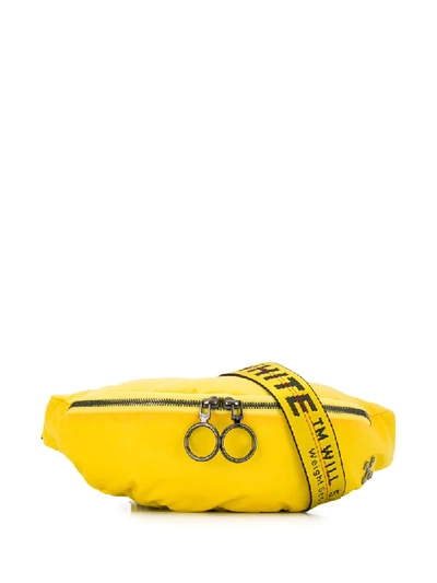 Off-white Industrial-strap Belt Bag In Yellow