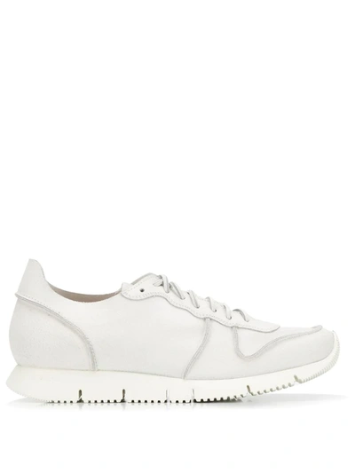 Buttero Carrera Leather Sneakers In White