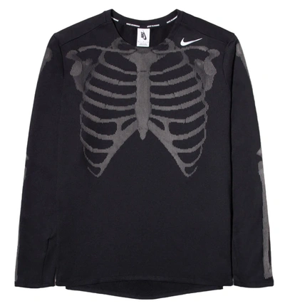 Pre-owned Nike Men's Skeleton Top Black