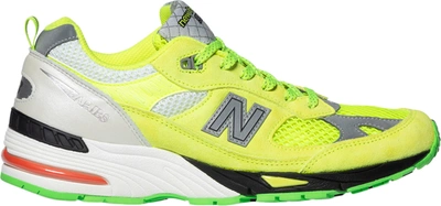 Pre-owned New Balance  991 Mie Aries Neon In Neon/grey-green