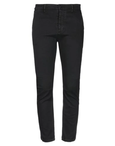 Grey Daniele Alessandrini Pants In Black