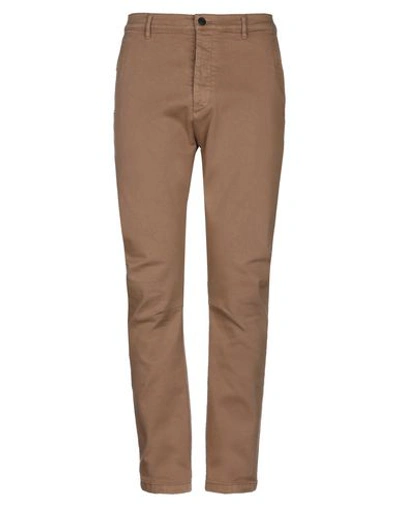 Grey Daniele Alessandrini Pants In Brown