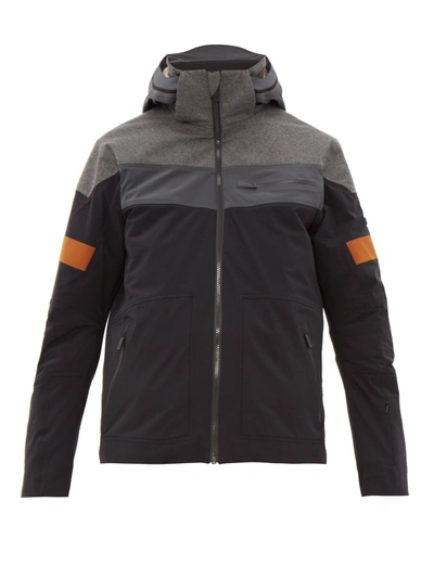Capranea Blade Soft-shell Hooded Ski Jacket In Black | ModeSens