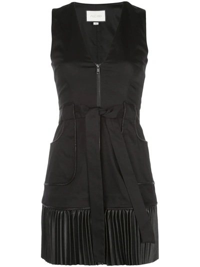 Alexis Kelsie Short Dress In Black