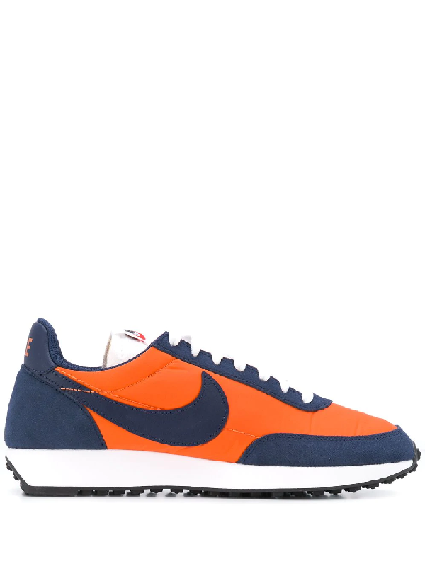 nike blue leather sneakers