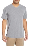 Tommy Bahama Tropicool Paradise V-neck T-shirt In Ash Grey