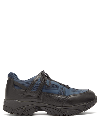 Maison Margiela Security Low-top Trainers In Blue