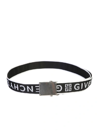 Givenchy Black Branded Belt