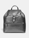 Coach Evie Backpack - Women's In Pewter/metallic Clay