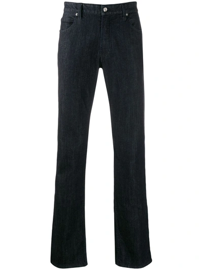 Giorgio Armani Regular Fit Jeans In Blue