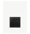 Smythson Burlington 8 Card Leather Wallet In Black